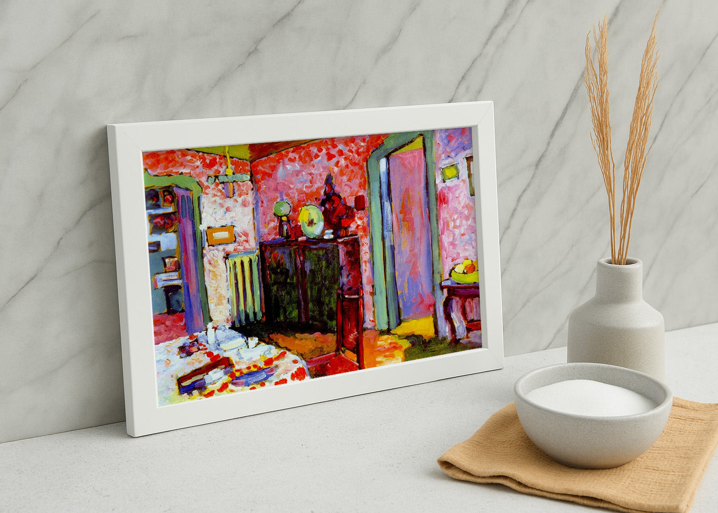 Cuadro Interior de mi comedor (Kandinsky)