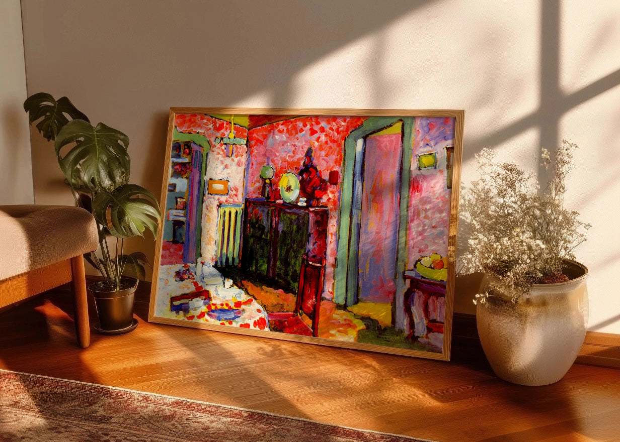 Cuadro Interior de mi comedor (Kandinsky)