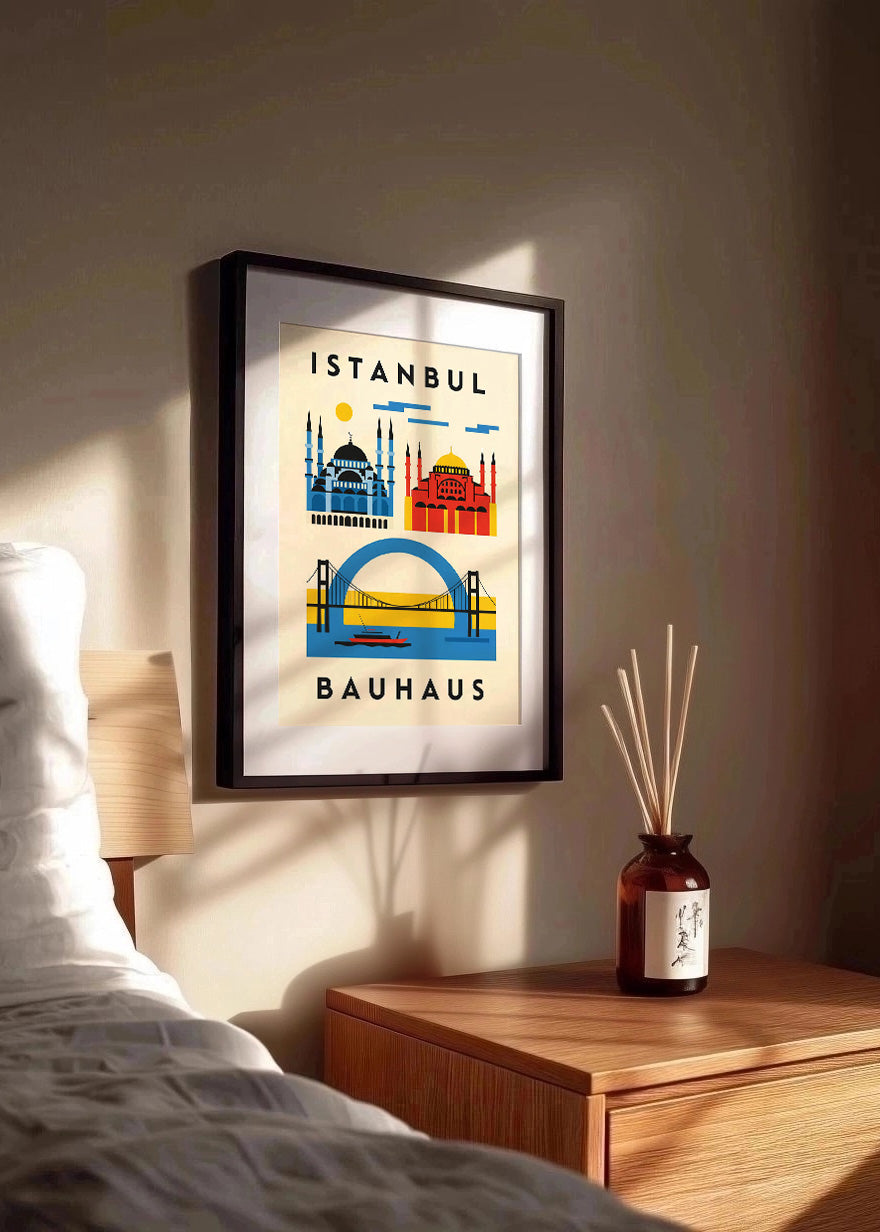 Cuadro Istanbul Poster Bauhaus