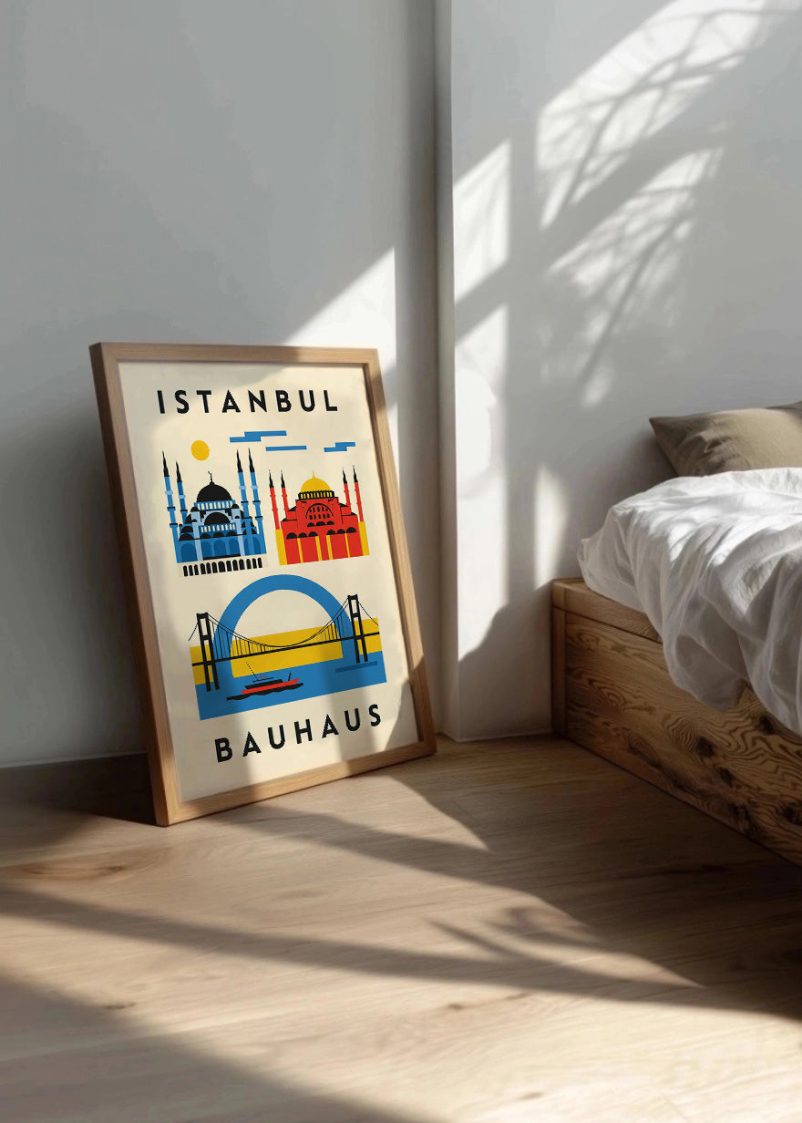 Cuadro Istanbul Poster Bauhaus