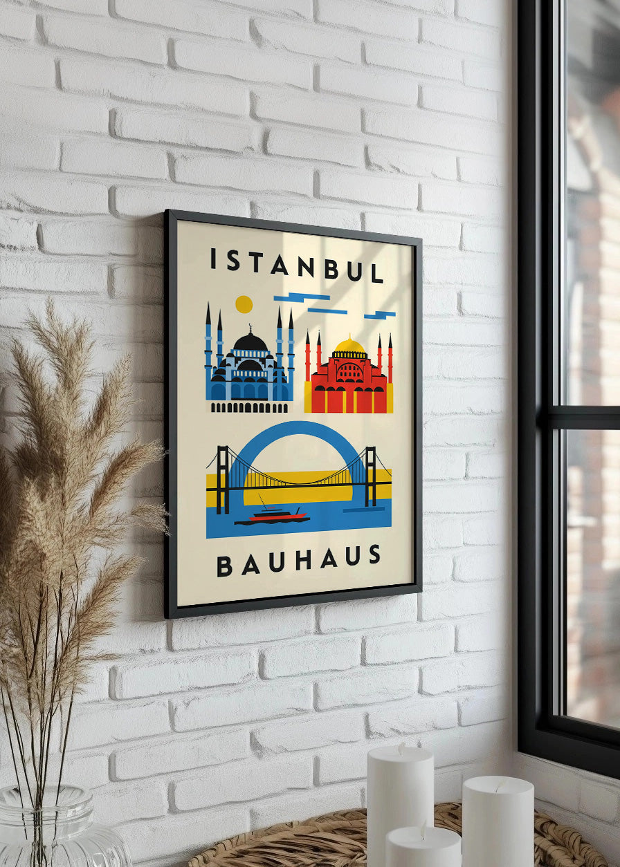 Cuadro Istanbul Poster Bauhaus