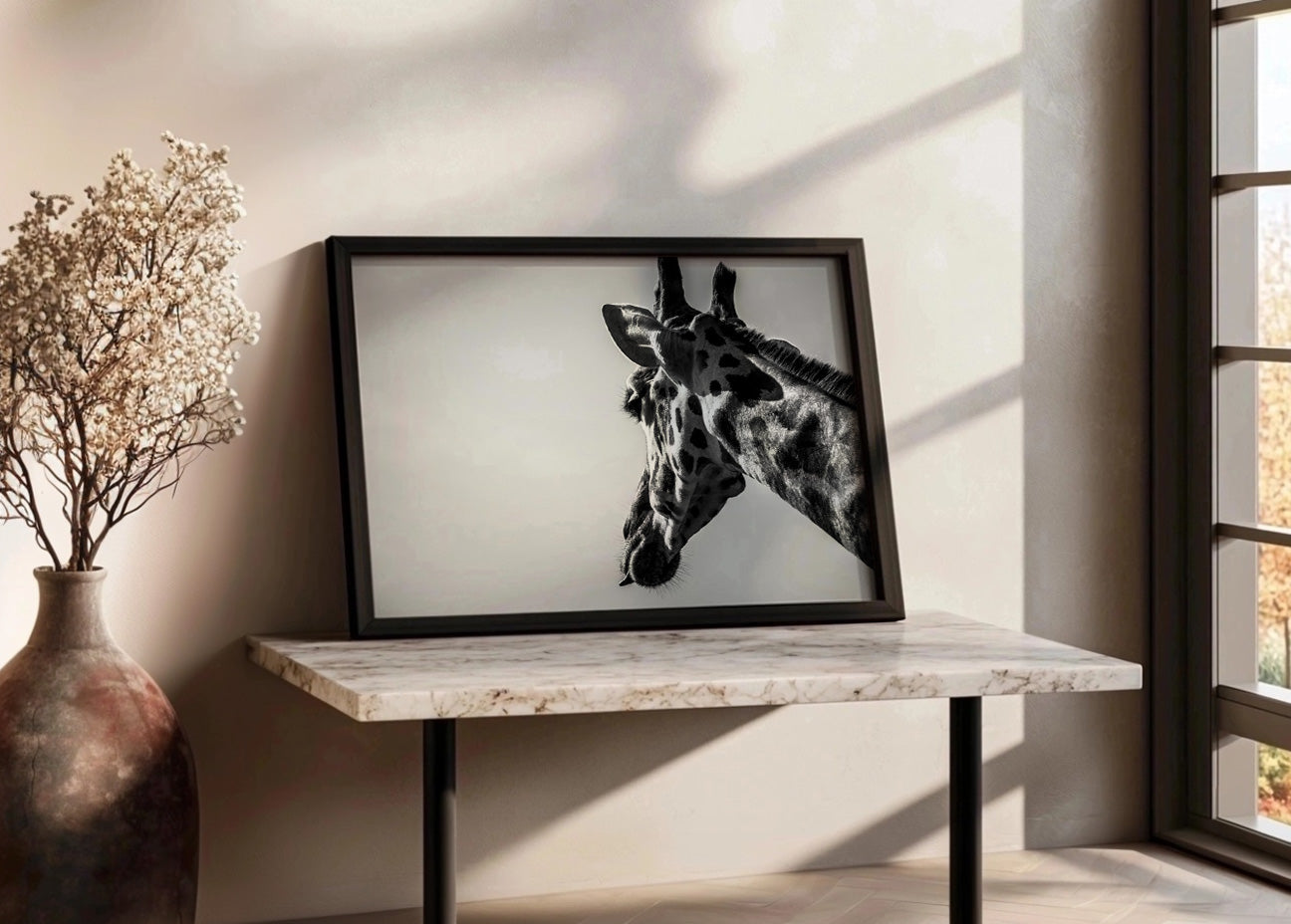 Cuadro Jirafa de Cabárceno