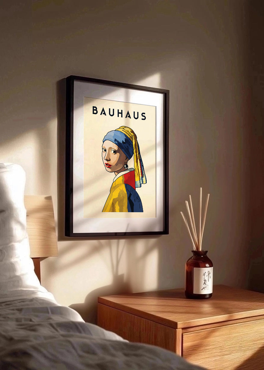 Cuadro Joven de la Perla Bauhaus