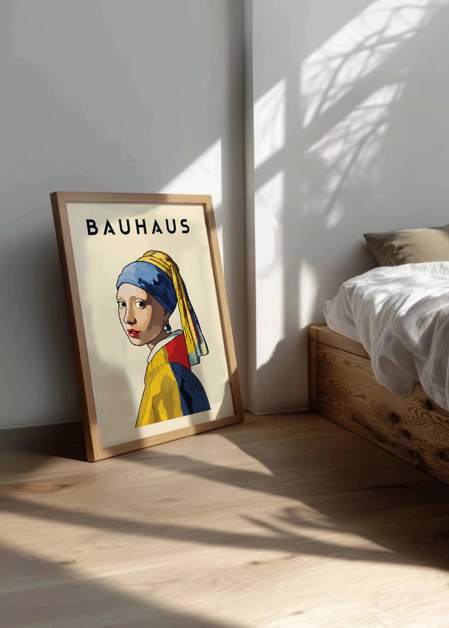 Cuadro Joven de la Perla Bauhaus