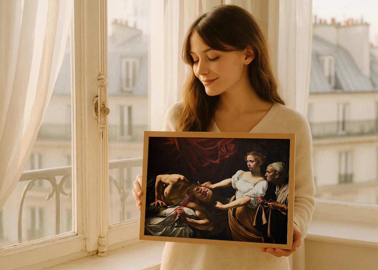 Cuadro Judith y Holofernes (Caravaggio)