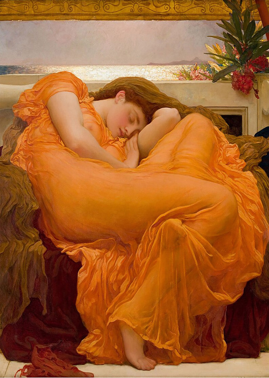 Cuadro Junio Llameante (Frederick Leighton)