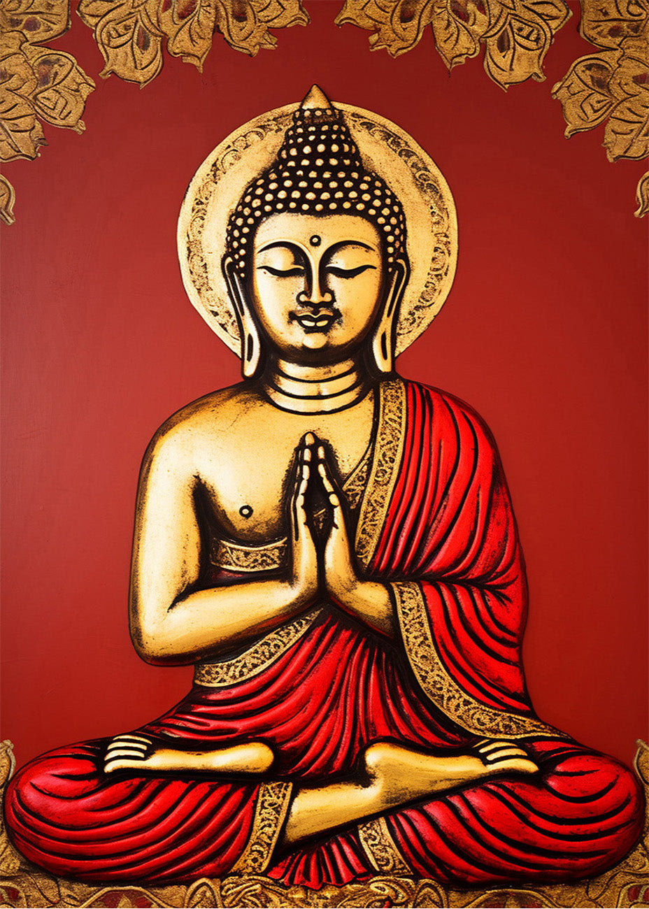 Cuadro Just meditate