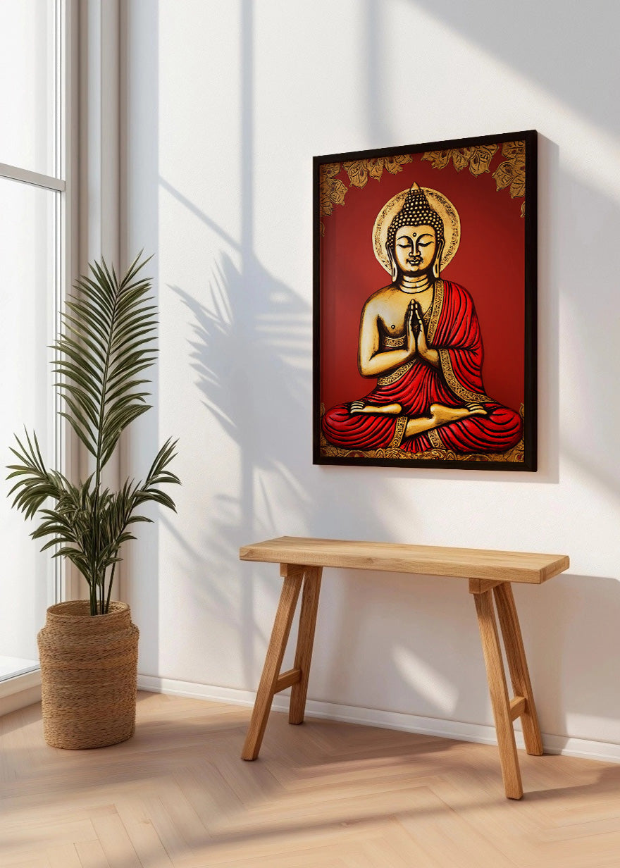 Cuadro Just meditate