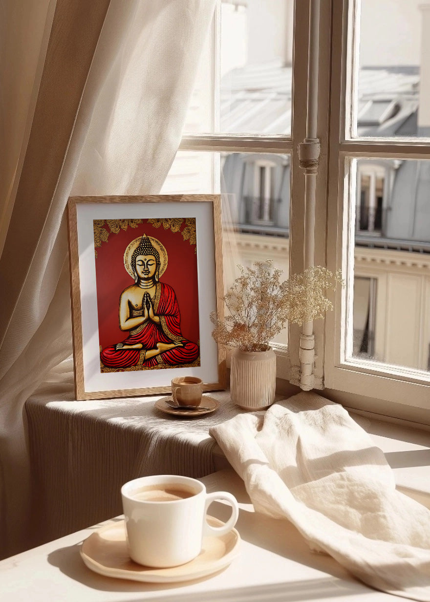 Cuadro Just meditate