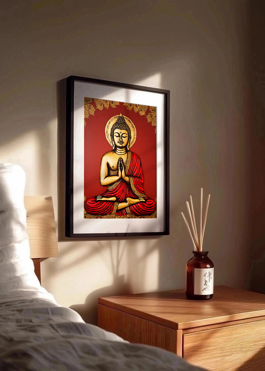 Cuadro Just meditate