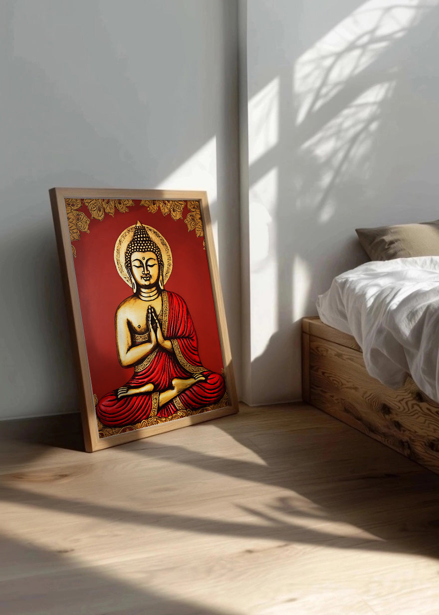 Cuadro Just meditate