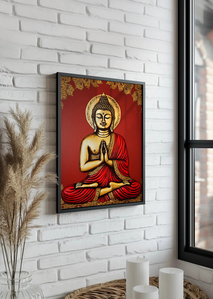 Cuadro Just meditate