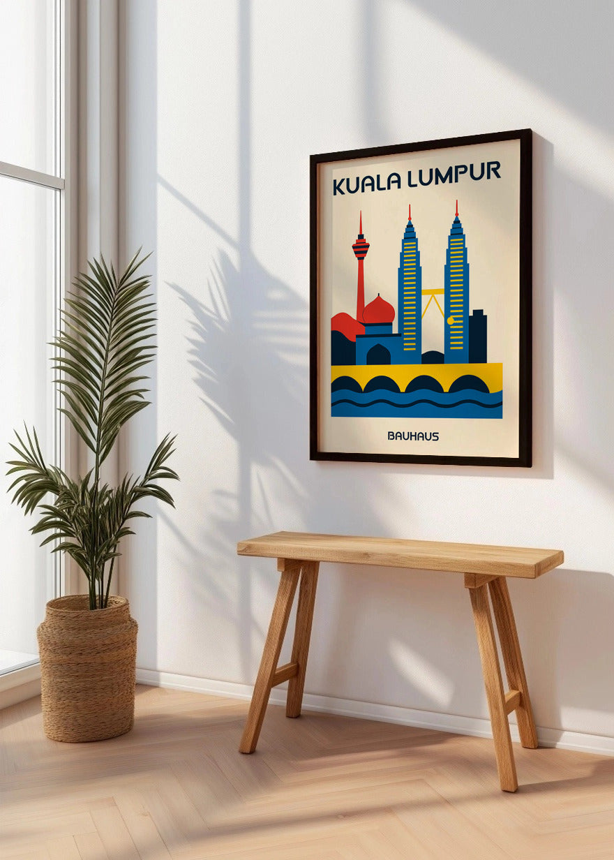 Cuadro Kuala Lumpur Poster Bauhaus