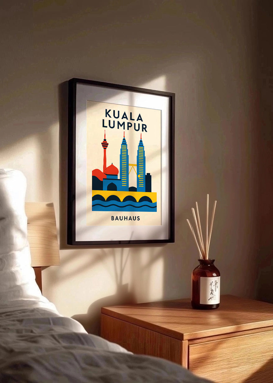 Cuadro Kuala Lumpur Poster Bauhaus