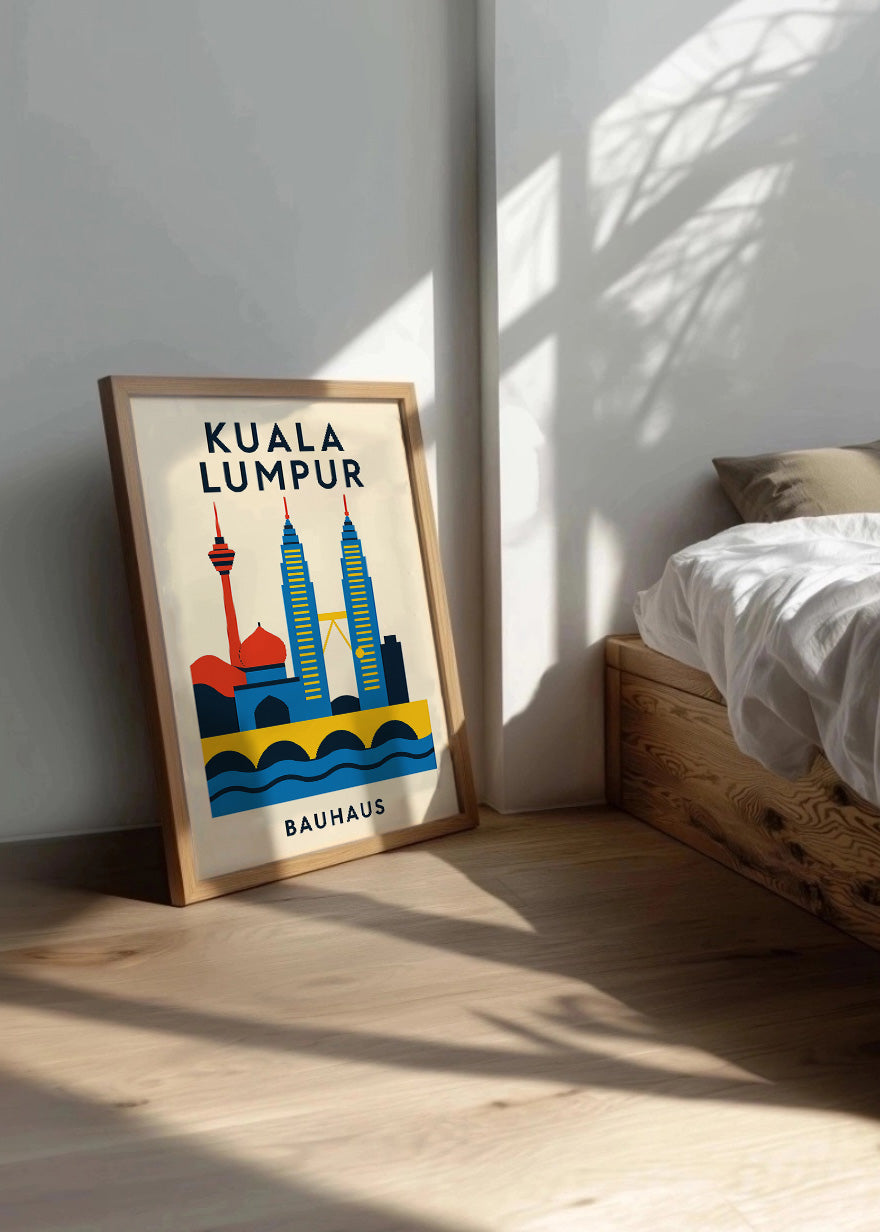 Cuadro Kuala Lumpur Poster Bauhaus