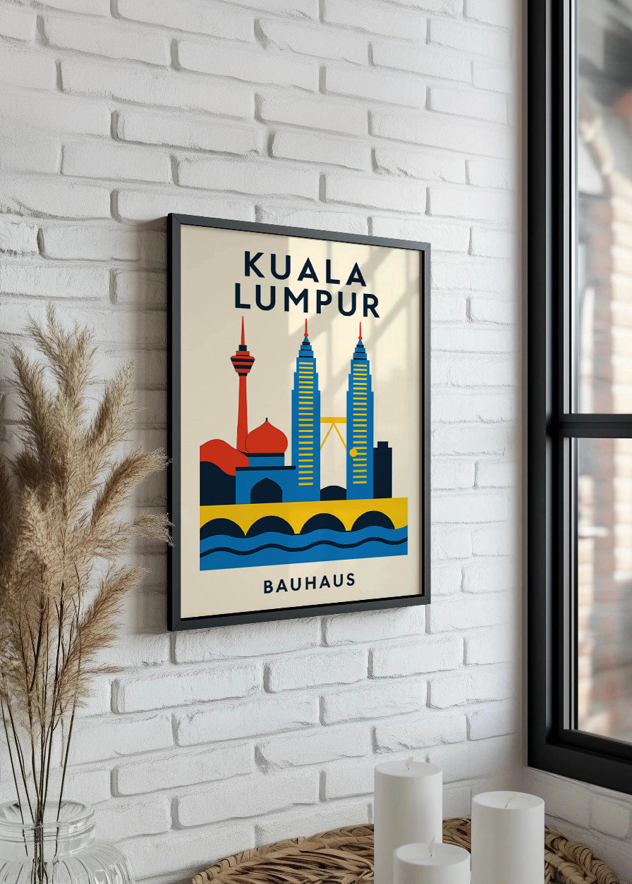 Cuadro Kuala Lumpur Poster Bauhaus