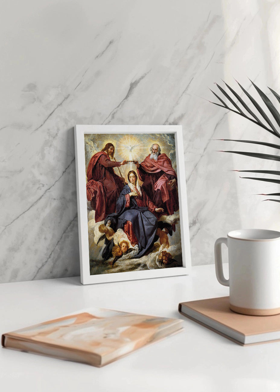 Cuadro La Coronación de la Virgen (Rafael)