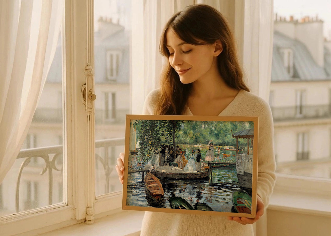 Cuadro La Grenouillerell (Renoir)