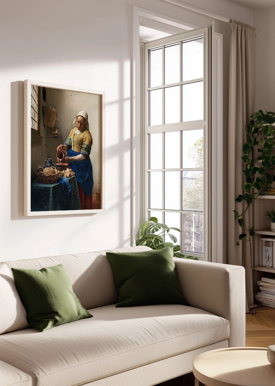Cuadro La Lechera (Johannes Vermeer)