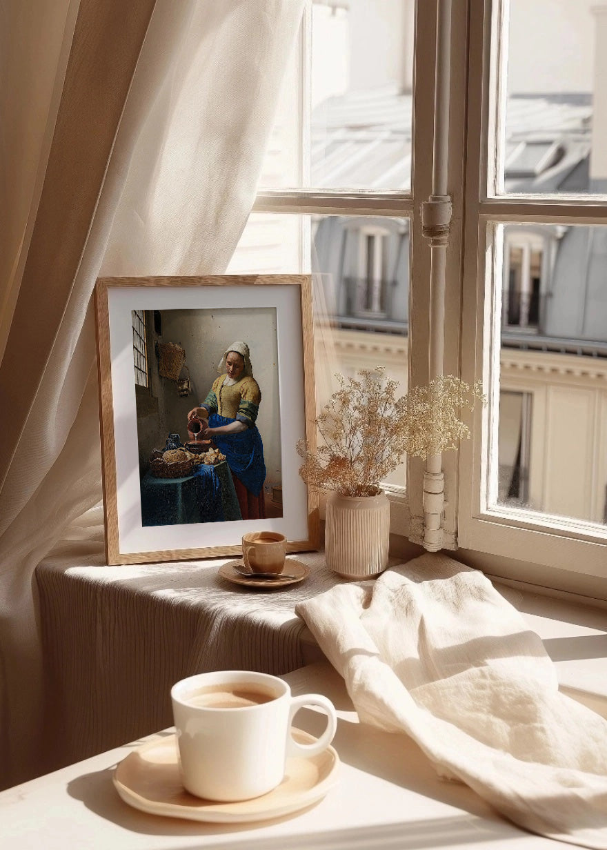 Cuadro La Lechera (Johannes Vermeer)