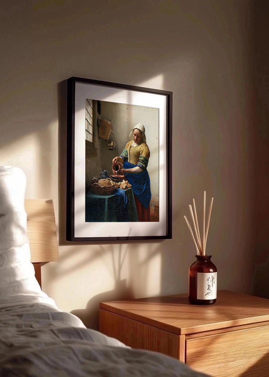 Cuadro La Lechera (Johannes Vermeer)