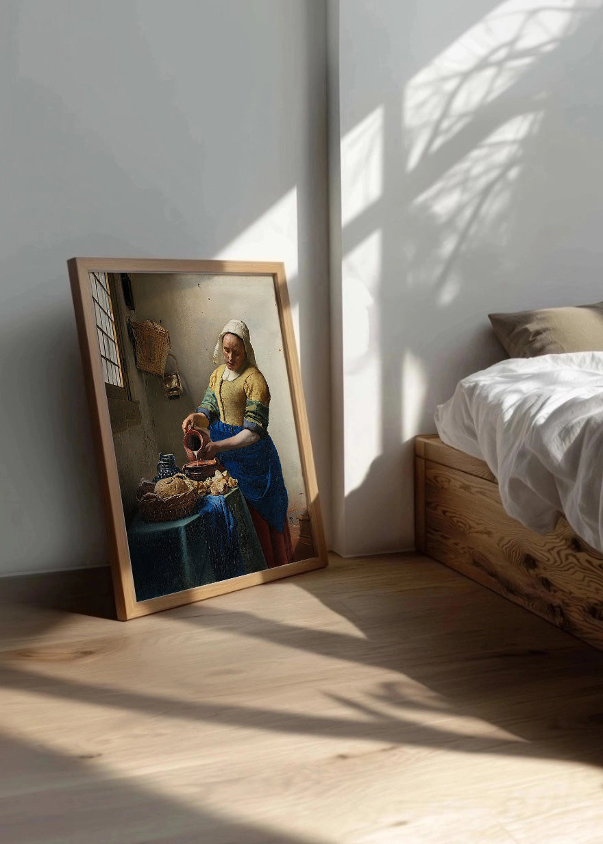 Cuadro La Lechera (Johannes Vermeer)