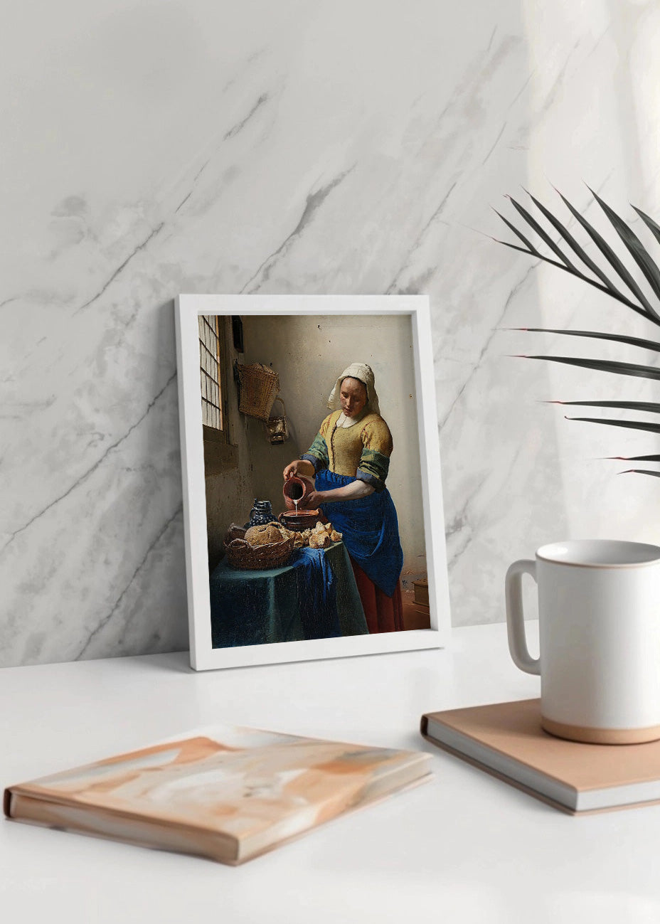 Cuadro La Lechera (Johannes Vermeer)