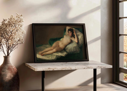Cuadro La Maja Desnuda (Francisco de Goya)