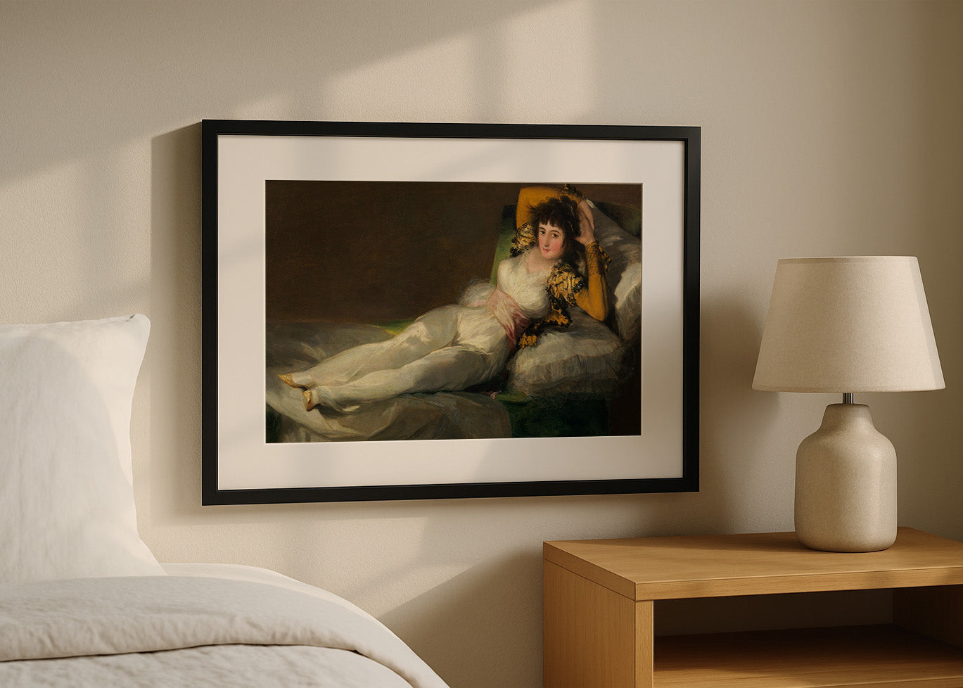 Cuadro La Maja Vestida (Francisco de Goya)