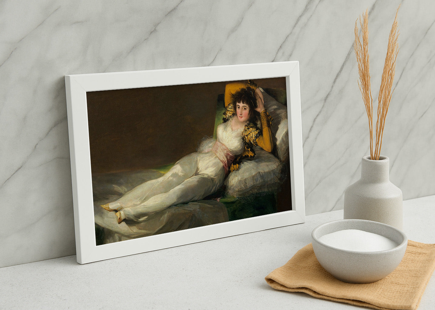 Cuadro La Maja Vestida (Francisco de Goya)