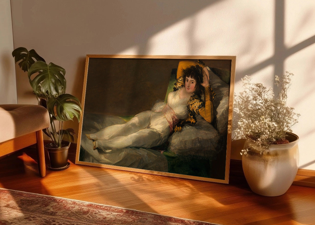 Cuadro La Maja Vestida (Francisco de Goya)