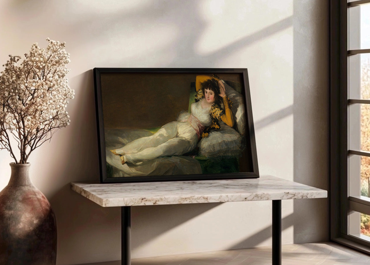 Cuadro La Maja Vestida (Francisco de Goya)