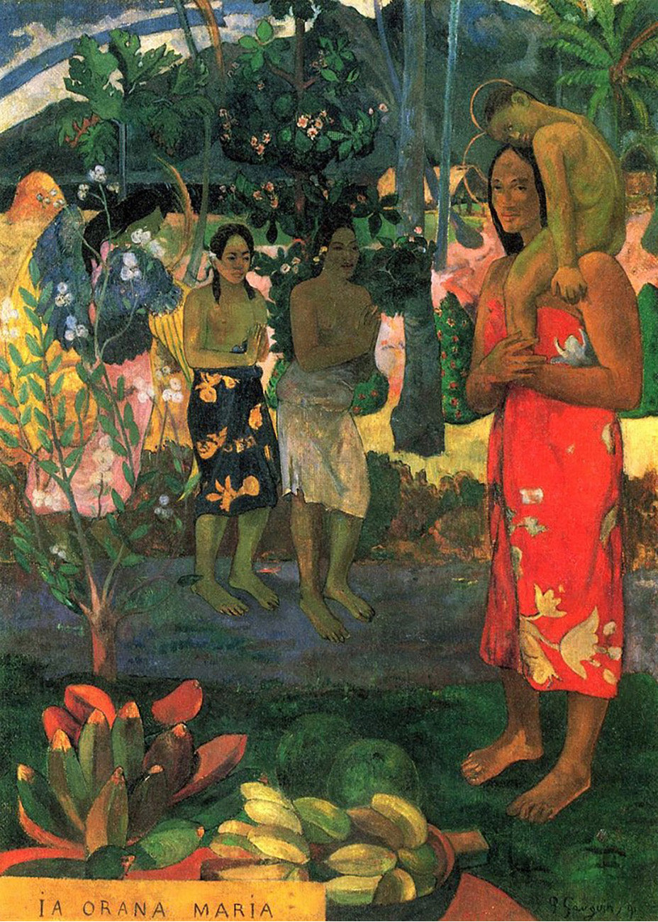 Cuadro La Orana Maria (Gauguin)