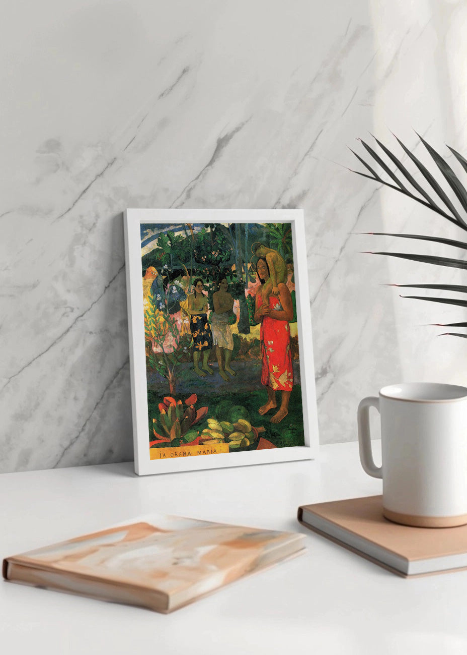 Cuadro La Orana Maria (Gauguin)