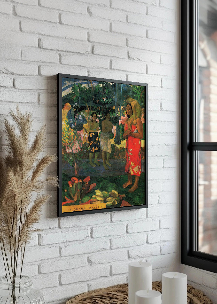 Cuadro La Orana Maria (Gauguin)