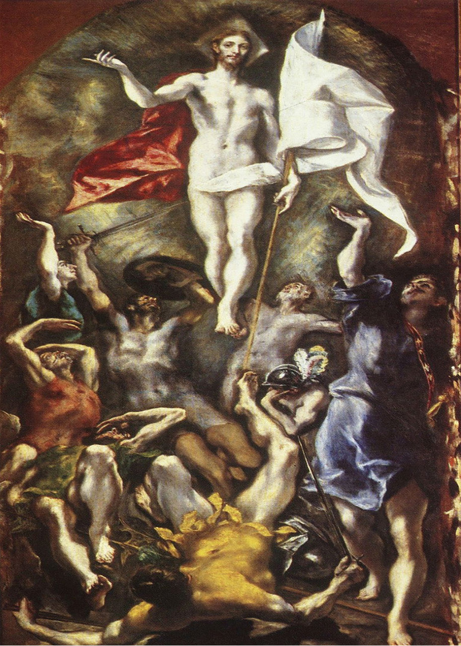 Cuadro La Resurrección de Cristo (El Greco)