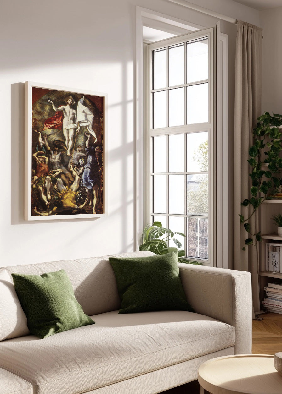 Cuadro La Resurrección de Cristo (El Greco)