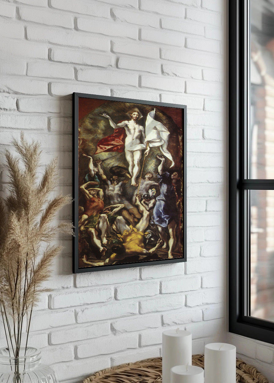 Cuadro La Resurrección de Cristo (El Greco)