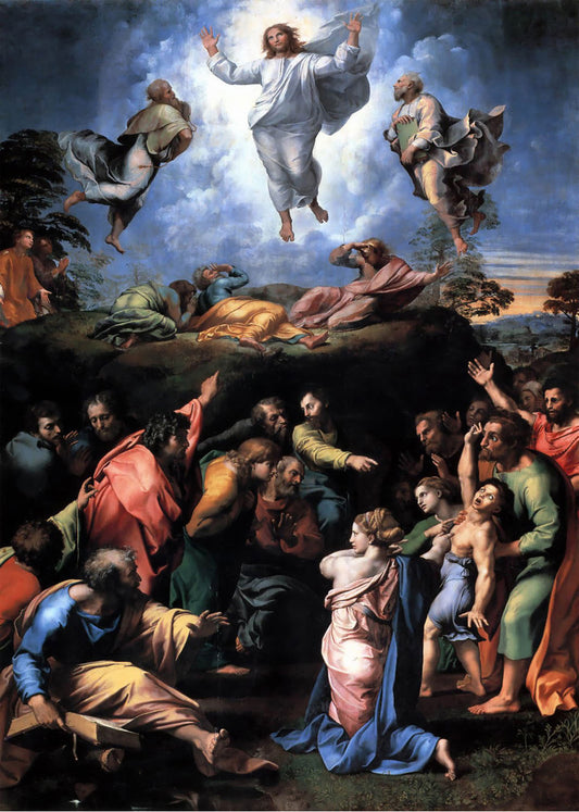 Cuadro La Transfiguración de Jesús (Rafael Sanzio)