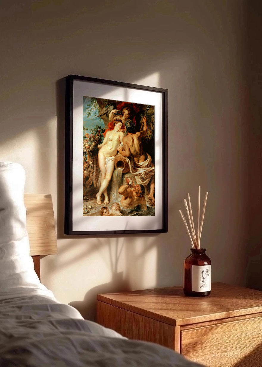 Cuadro La Unión de la Tierra y el Agua (Rubens)