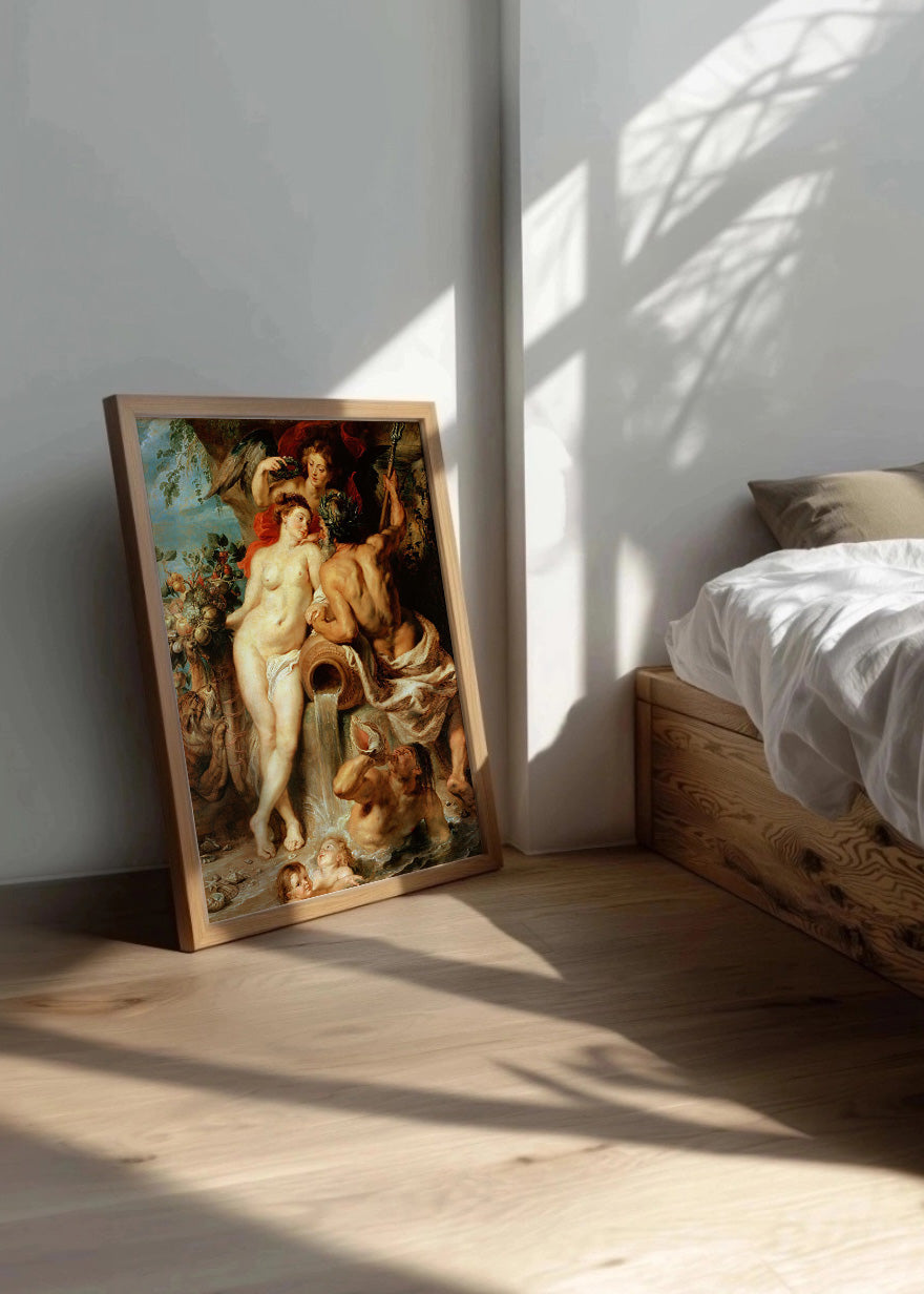 Cuadro La Unión de la Tierra y el Agua (Rubens)