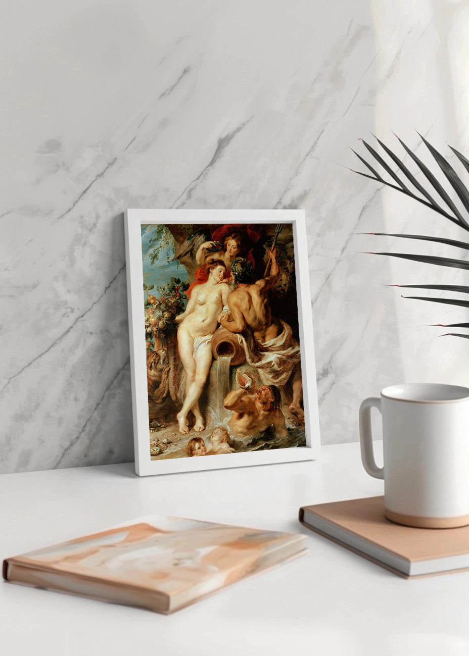 Cuadro La Unión de la Tierra y el Agua (Rubens)