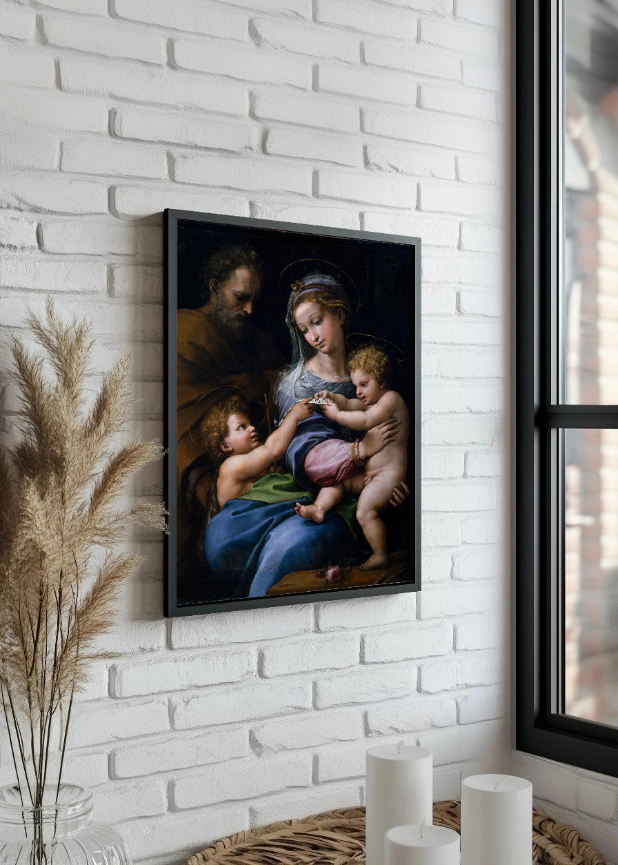 Cuadro La Virgen de la Rosa (Rafael Sanzio)