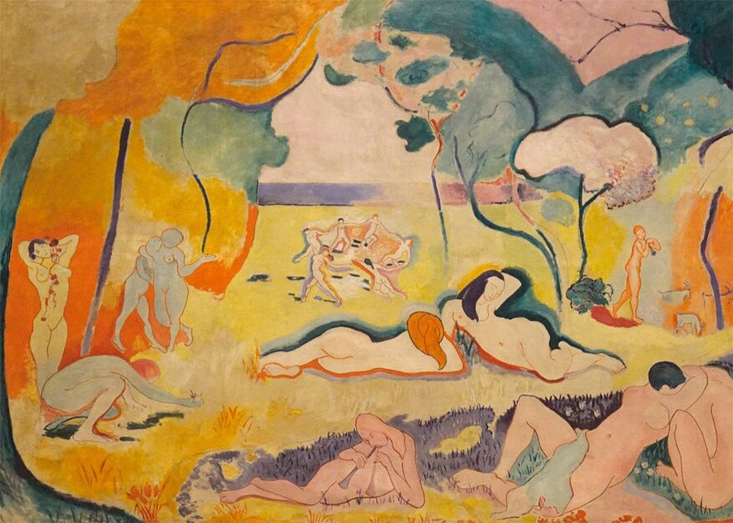 Cuadro La alegría de vivir (Henri Matisse)