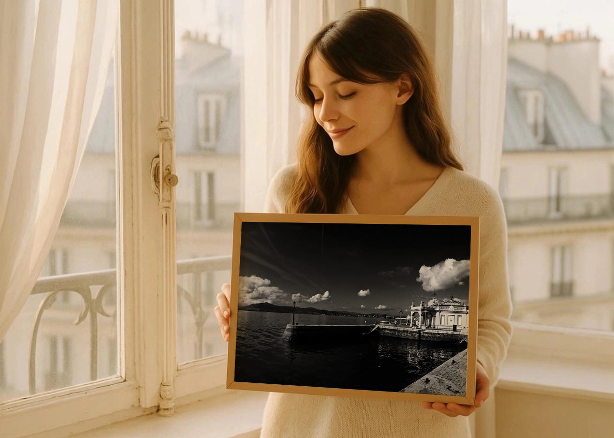 Cuadro La bahía de Santander