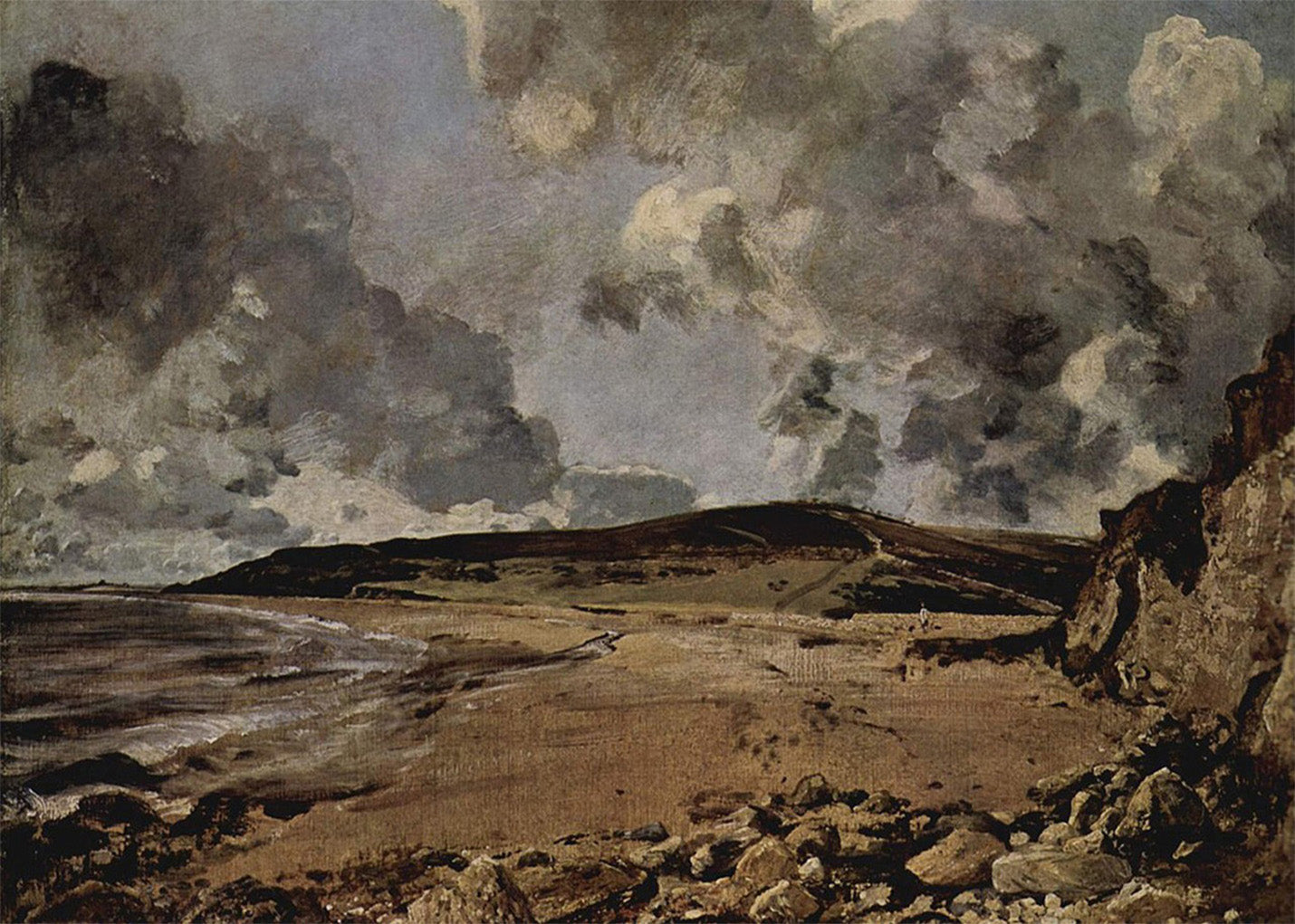 Cuadro La bahía de Weymouth (John Constable)