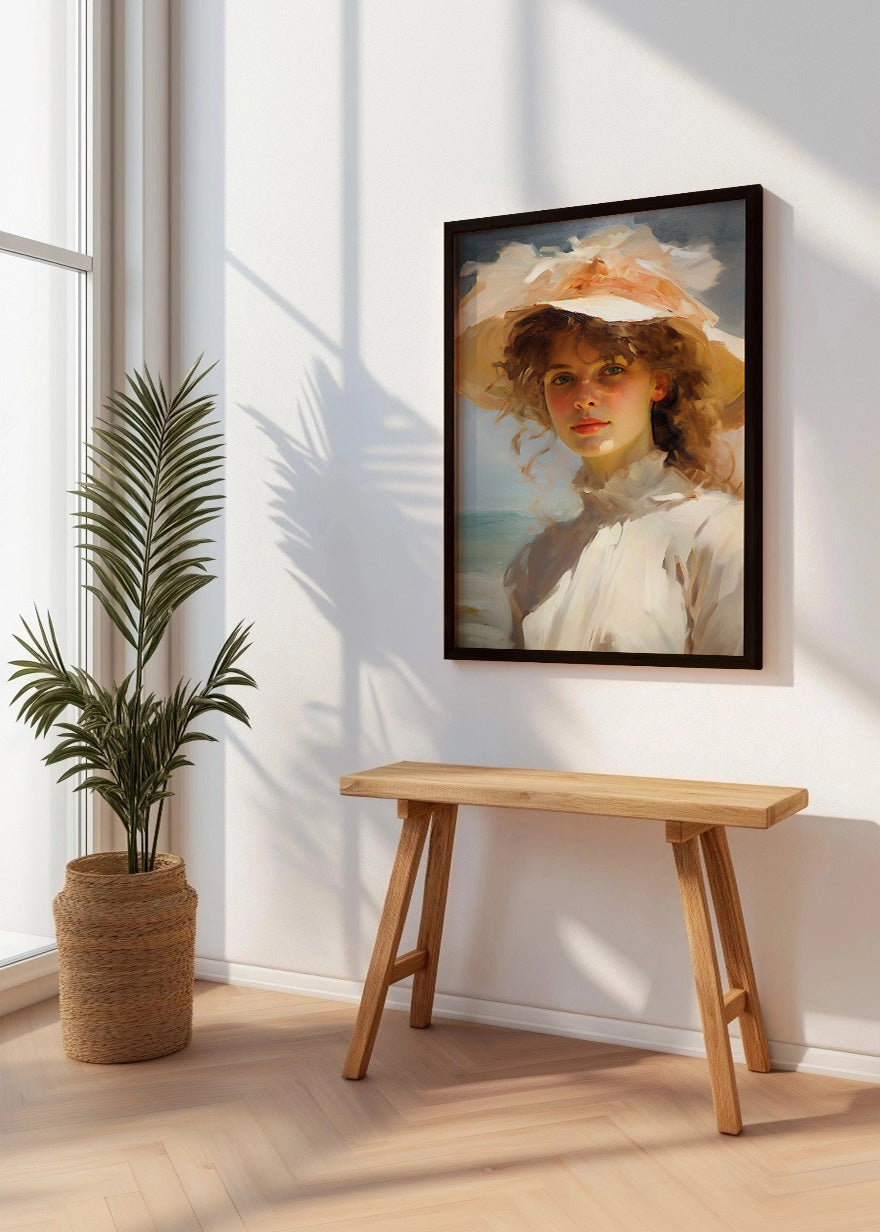 Cuadro La bella mujer de Sorolla