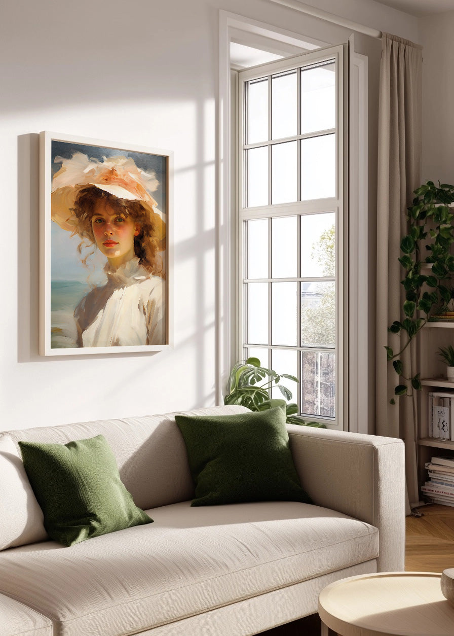 Cuadro La bella mujer de Sorolla