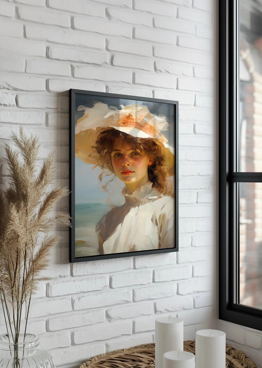 Cuadro La bella mujer de Sorolla