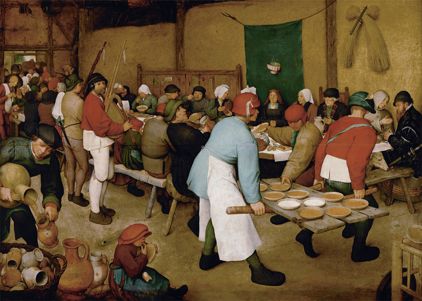 Cuadro La boda campesina (Pieter Brueghel)